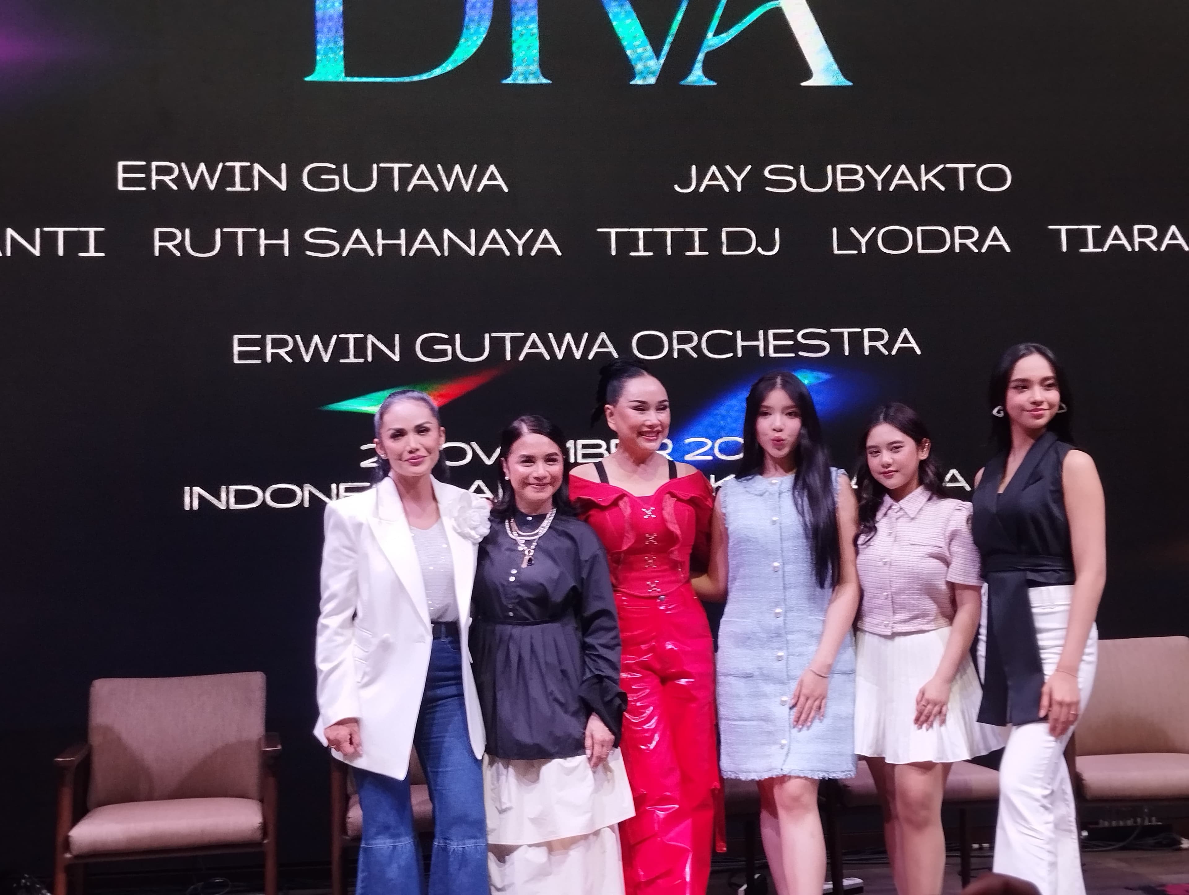 Lintas Generasi! Konser Super Diva, Titi DJ hingga Tiara Andini