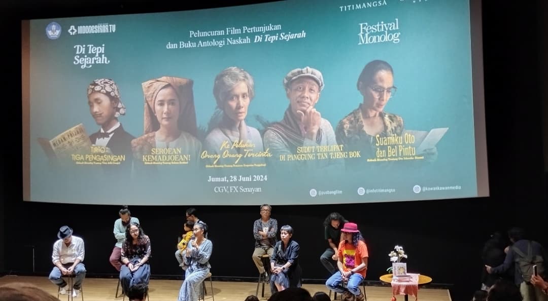 Seri Monolog 'Di Tepi Sejarah' Musim Ketiga, Rilis 5 Tayangan Tokoh Sejarah