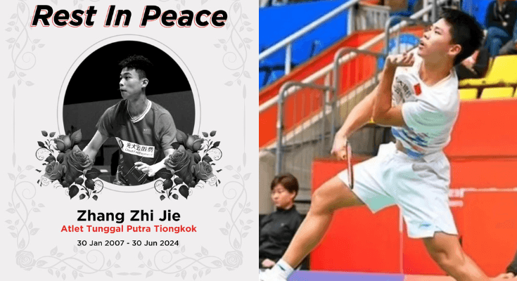 Profil Zhang Zhi Jie, Atlet Bulu Tangkis Asal China Meninggal Dunia Saat Bertanding di Badminton Asia Junior Championships 2024
