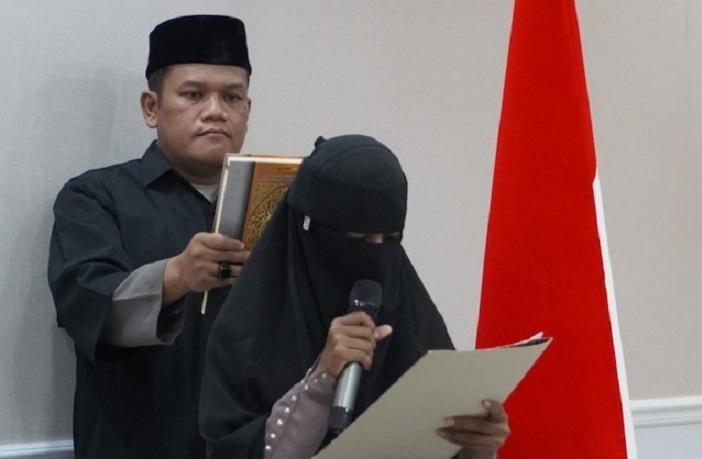 Siska Nur Azizah, Eks Napiter Penyerang Mako Brimob Ucapkan Ikrar Setia NKRI