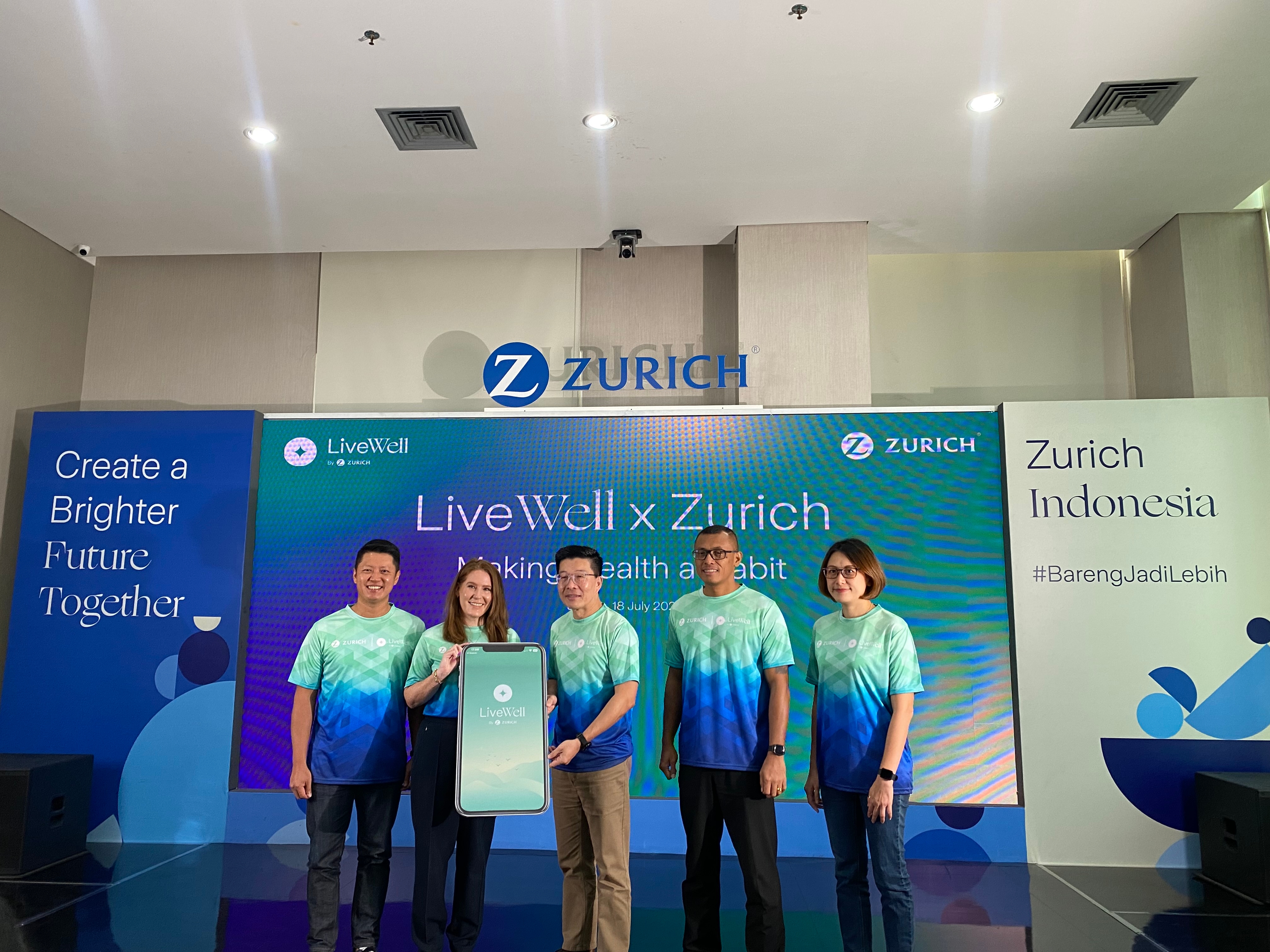 Zurich Indonesia Gandeng LiveWell Luncurkan Aplikasi Wellbeing Komprehensif