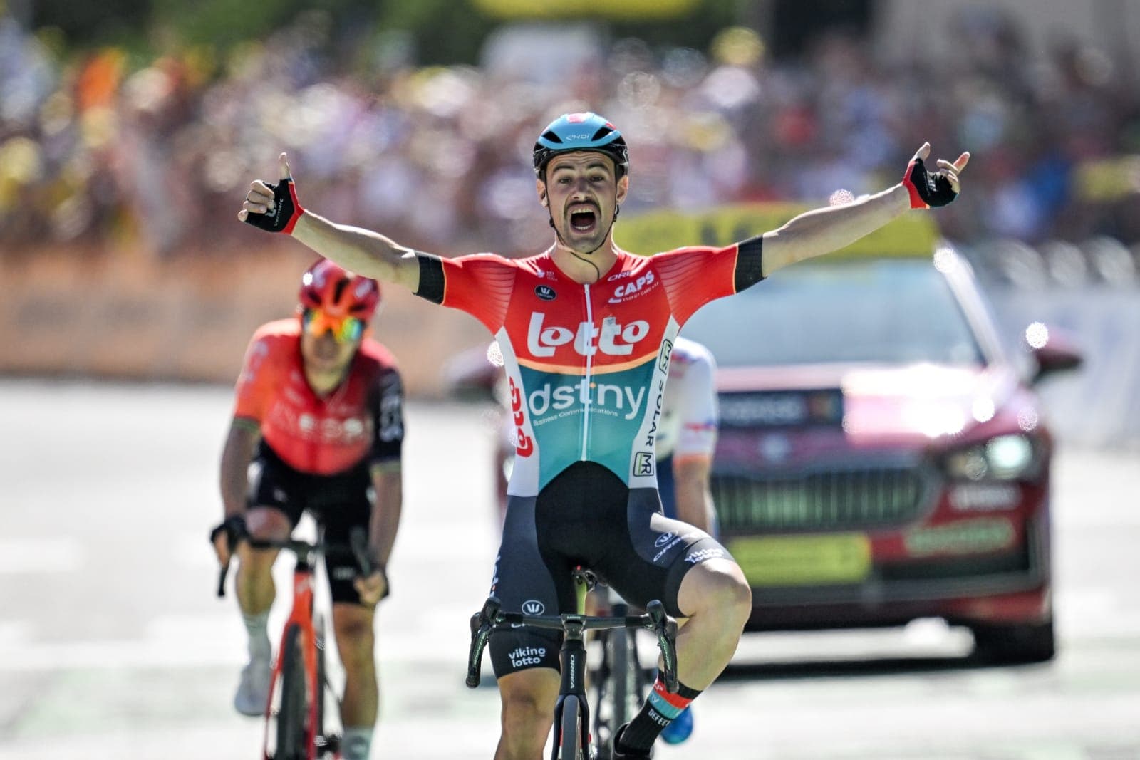 Campenaerts Menangkan Etape 18, Pogacar dan Vingegaard Menahan Diri