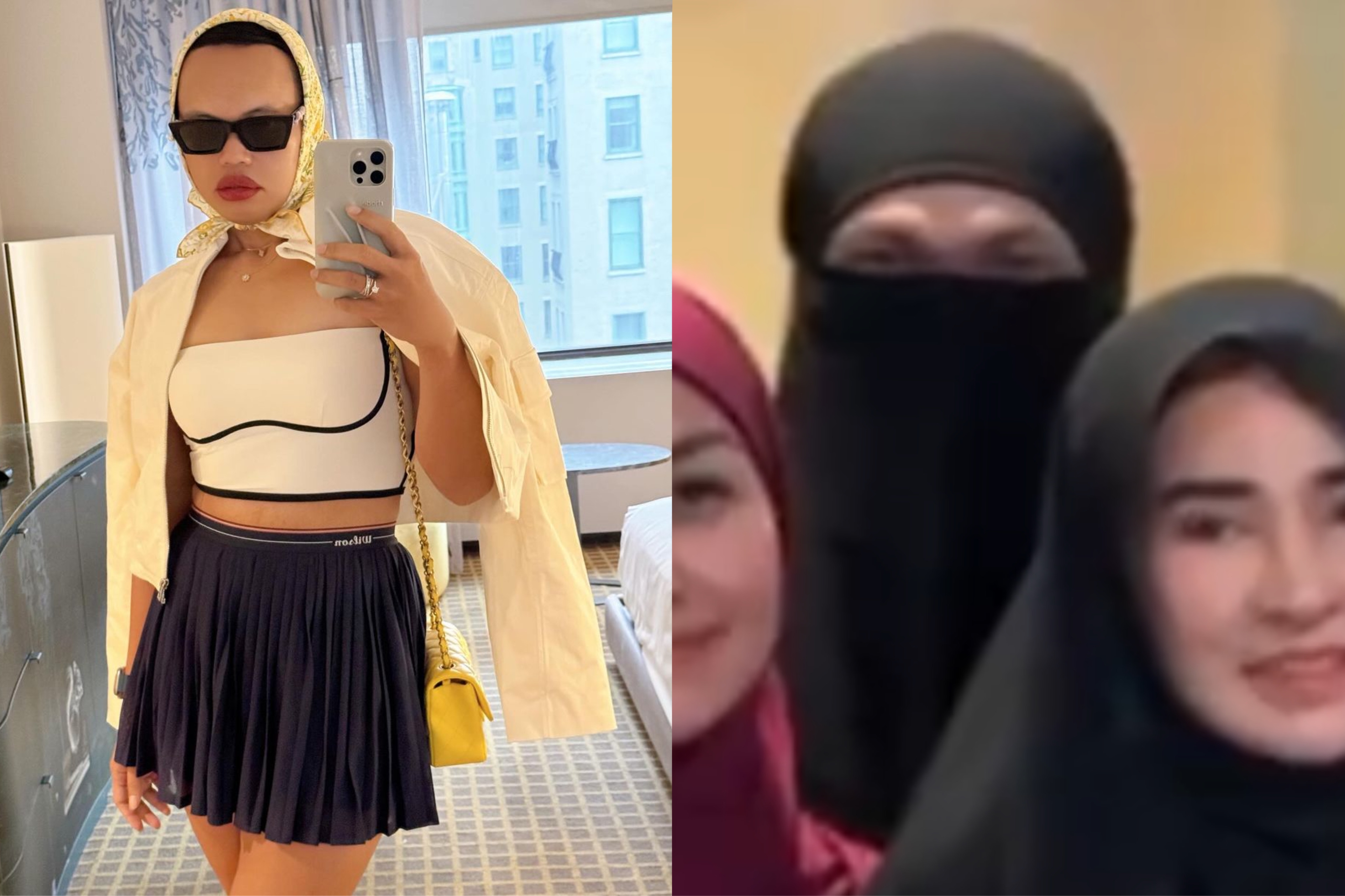 Geger! Kronologi Wanda Hara Kenakan Cadar di Kajian Ustaz Hanan Attaki, Dituduh Netizen Permainkan Agama