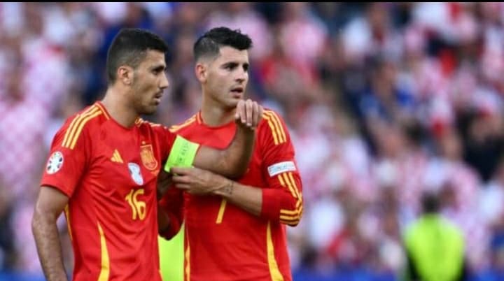 UEFA Selidiki Rodri dan Alvaro Morata karena Nyanyian 'Gibraltar adalah Spanyol'