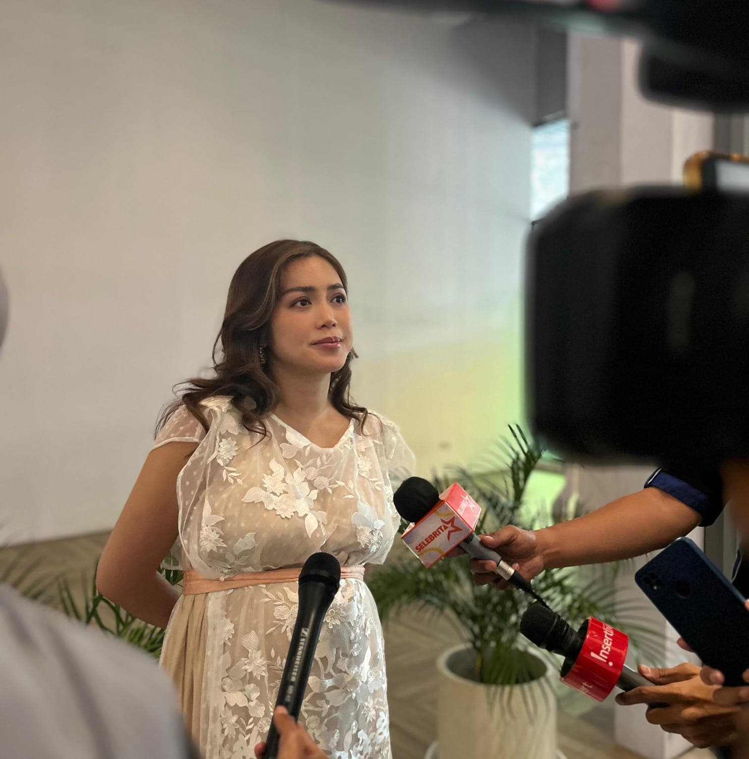 Hadir di Festival Makan Receh, Jessica Iskandar Bicara Soal Kehamilannya