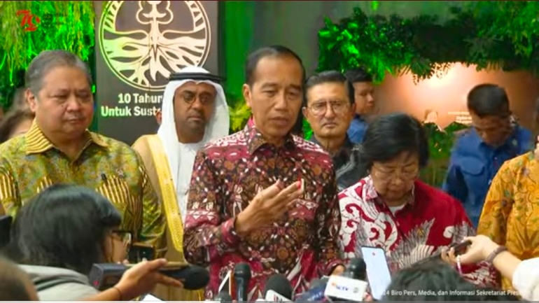Beri Pengaruh Besar ke Lingkungan, Jokowi Minta Industri Pertambangan Punya Nursery