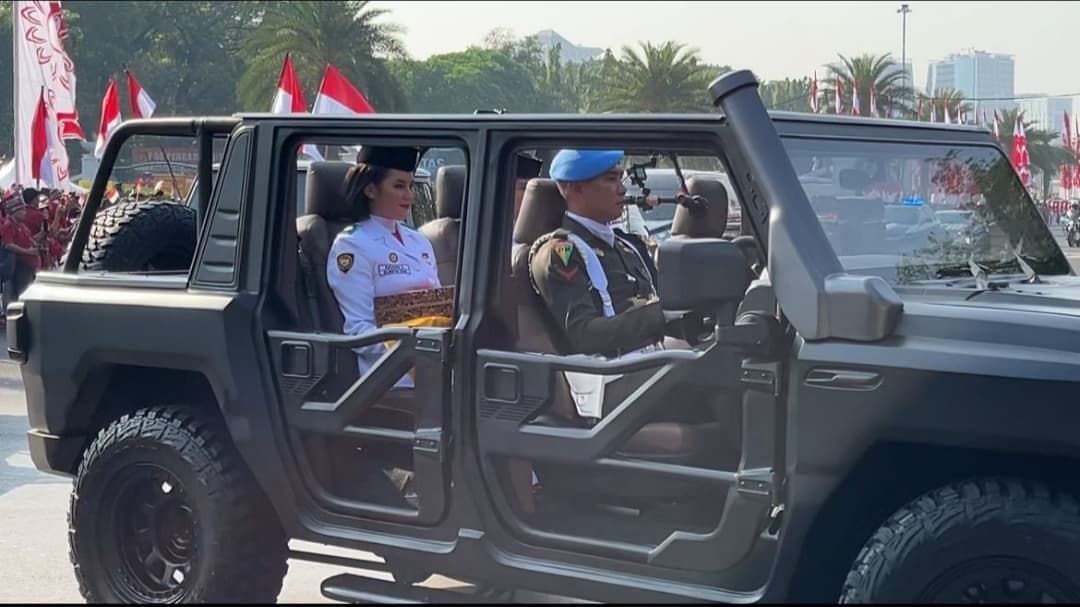 Maung Pindad, Mobil Taktis Buatan Lokal yang Antarkan Bendera Pusaka dan Teks Proklamasi ke IKN