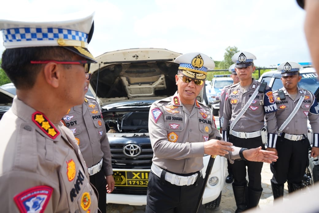 Kakorlantas Polri Pastikan Kesiapan Pengamanan Jelang Hari Kemerdekaan ke-79 di IKN