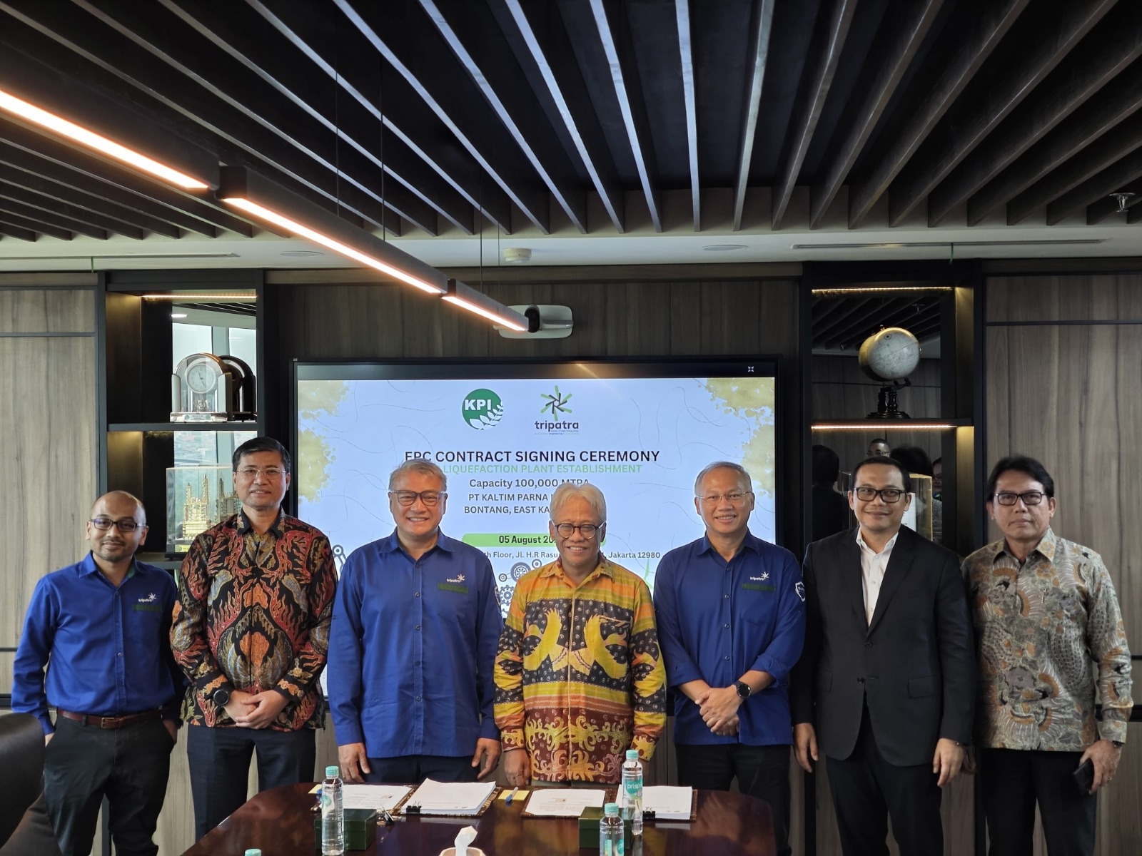 PT Kaltim Parna Industri Gandeng Tripatra Bangun Fasilitas Pencairan CO2 Terbesar di Indonesia