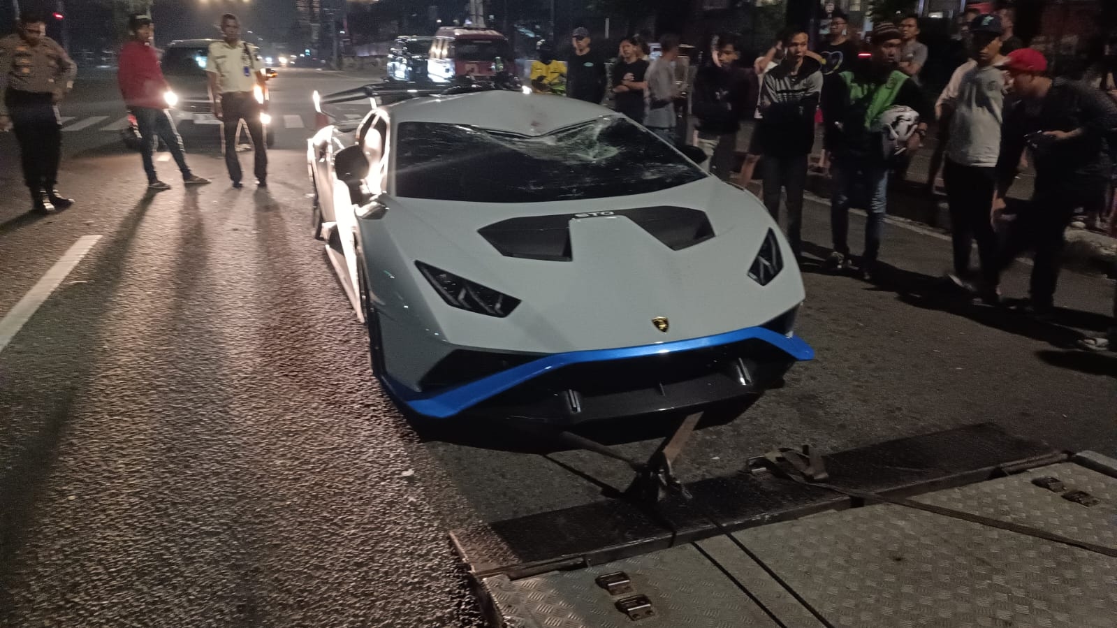 Viral! Lamborghini Tabrak Pemulung hingga Tewas di Penjaringan Jakut