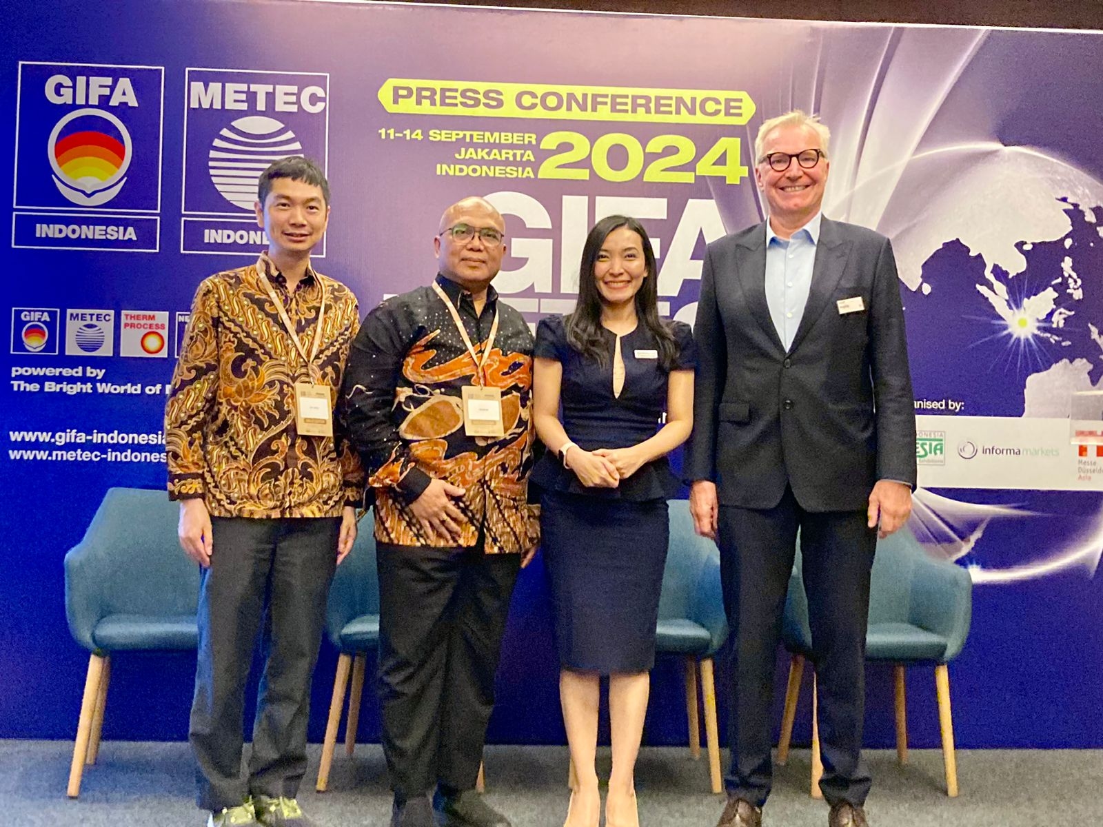 Pameran GIFA dan METEC Indonesia Bakal Dorong Kerja Sama Global di Industri Metalurgi