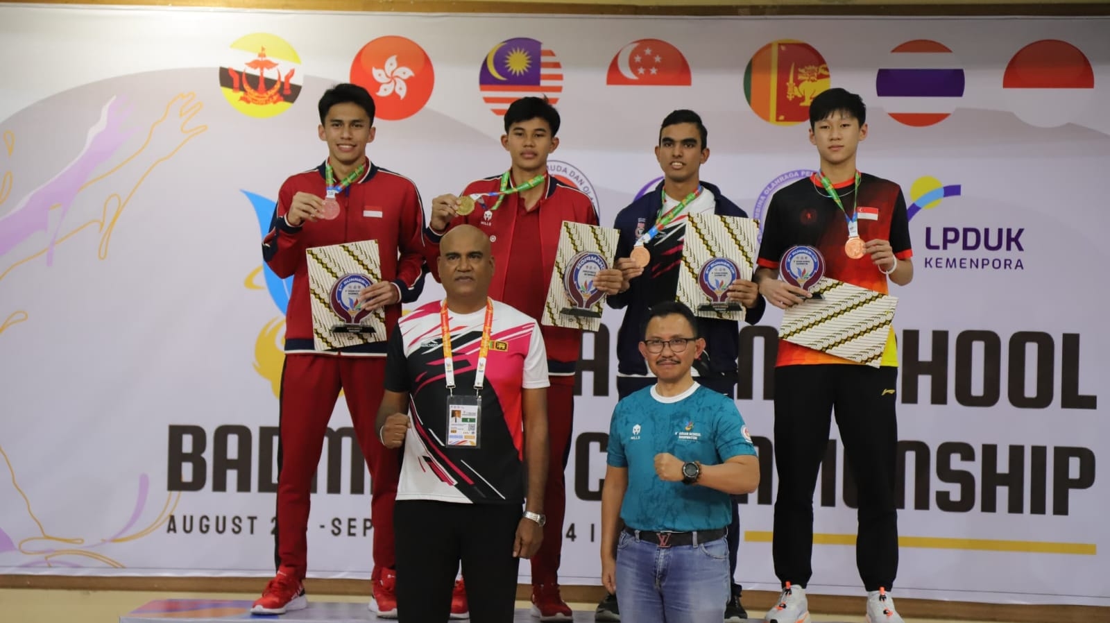Indonesia Juara Umum ASBC 2024 dengan Enam Emas, Dua Perak, dan Dua Perunggu