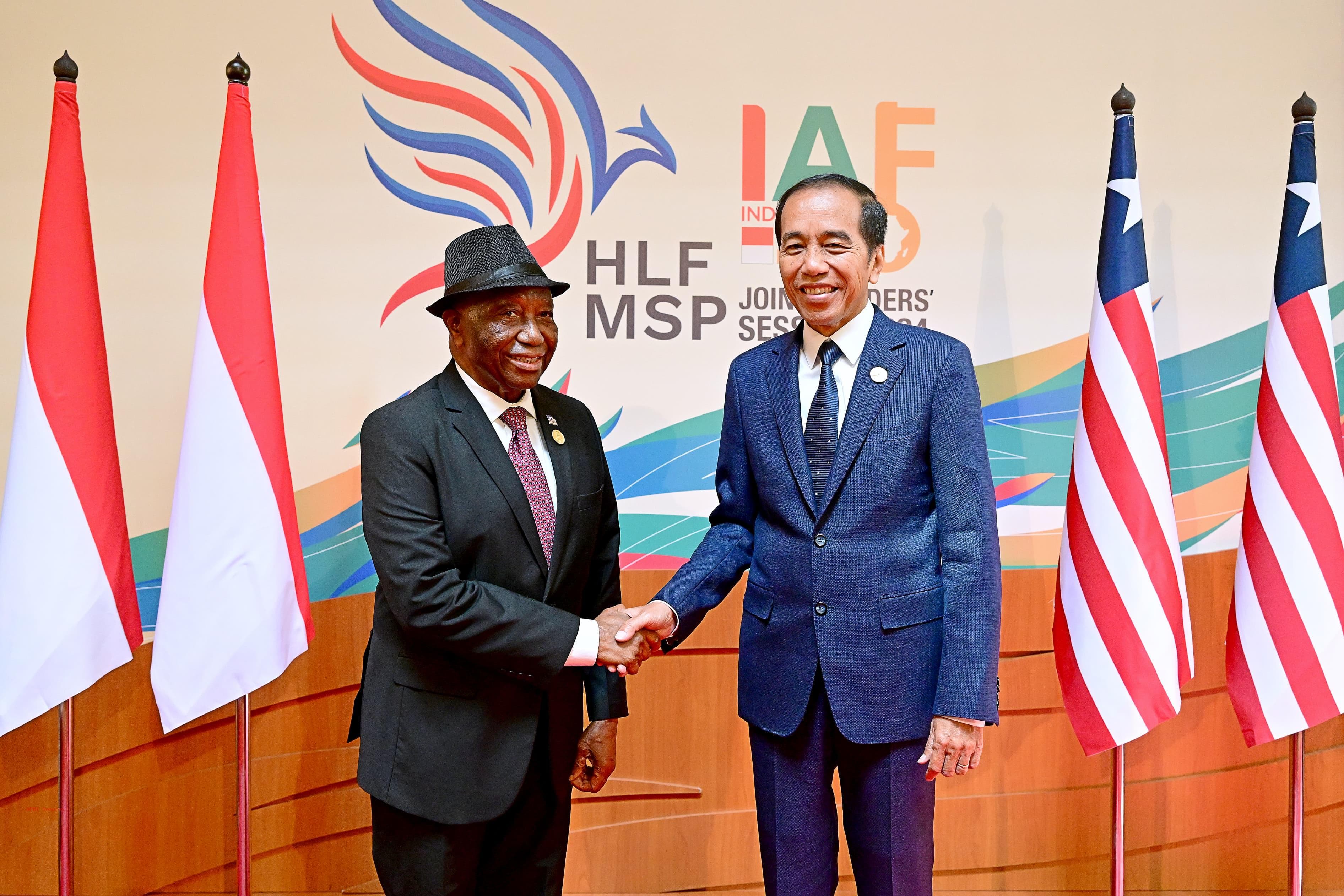 Di Pertemuan Bilateral, Jokowi Ajak Liberia Dukung Indonesia Lawan Kampanye Negatif Kelapa Sawit