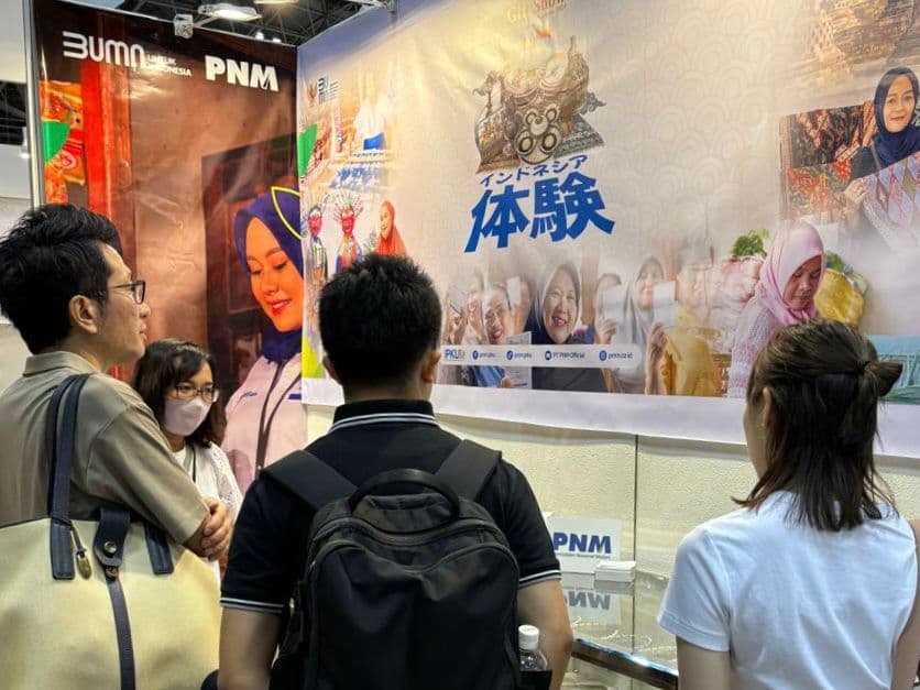 Produk Nasabah PNM Ludes Terjual di Negara Matahari Terbit Jepang