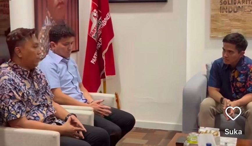 Dilaporkan Menghilang, PSI Tiba-tiba Unggah Foto Kaesang Bertemu Faldo Maldini di Kantor DPP