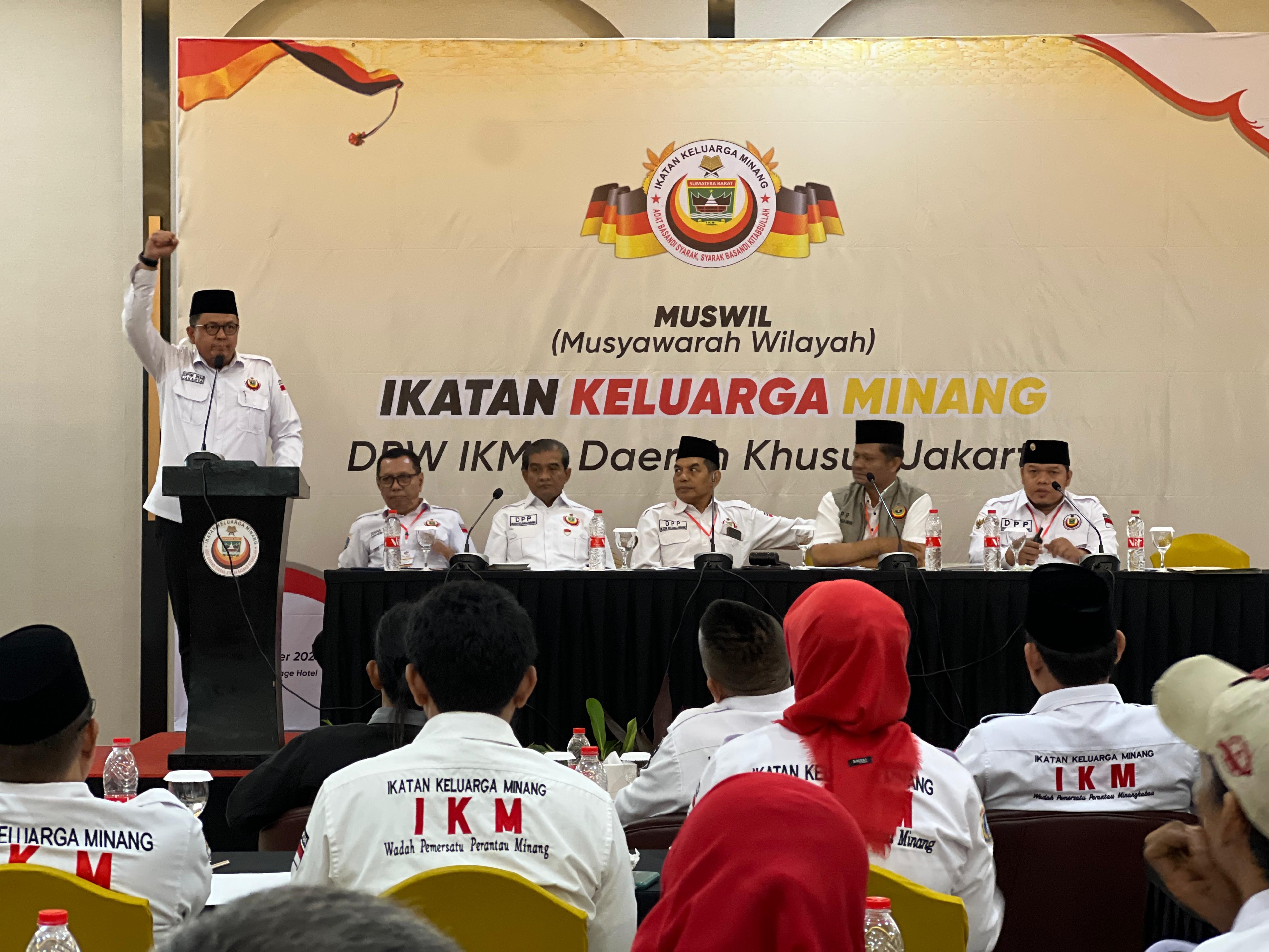 Braditi Moulevey Rajo Mudo Terpilih Secara Aklamasi sebagai Ketua DPW IKM Jakarta