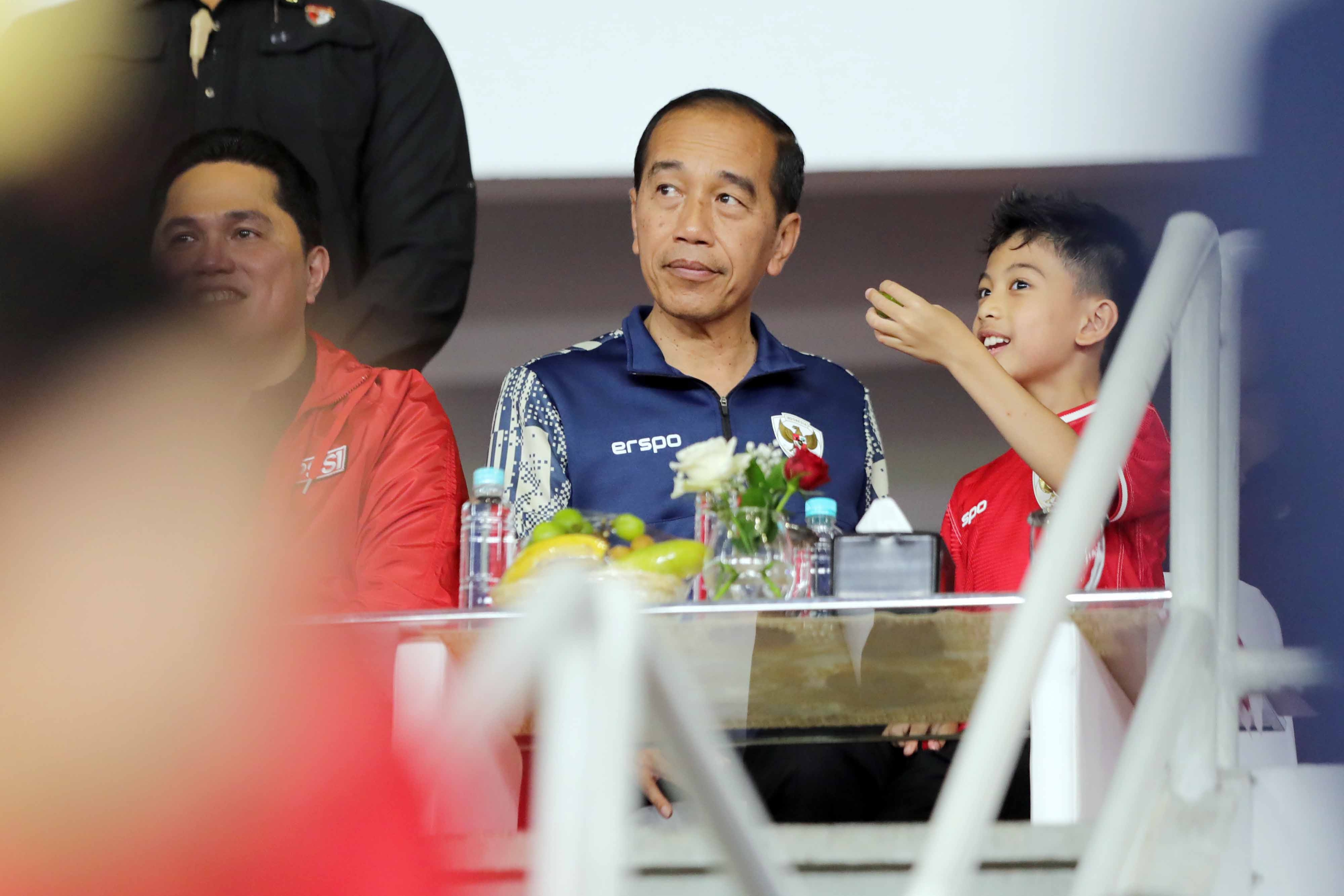 Timnas Indonesia Tumbang di Kandang China, Ini Respons Jokowi