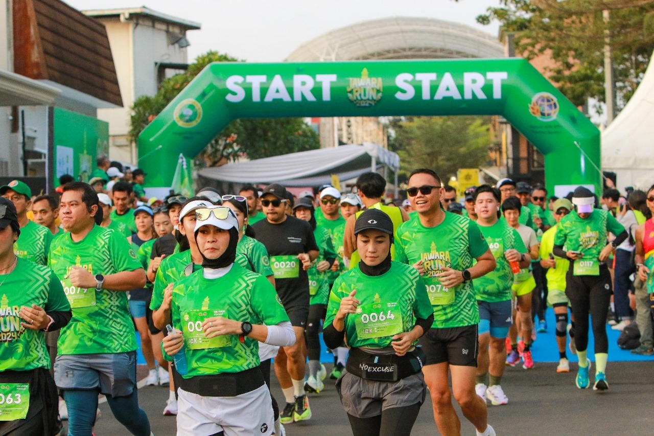 Ribuan Pelari Meriahkan Jawara Run 2024