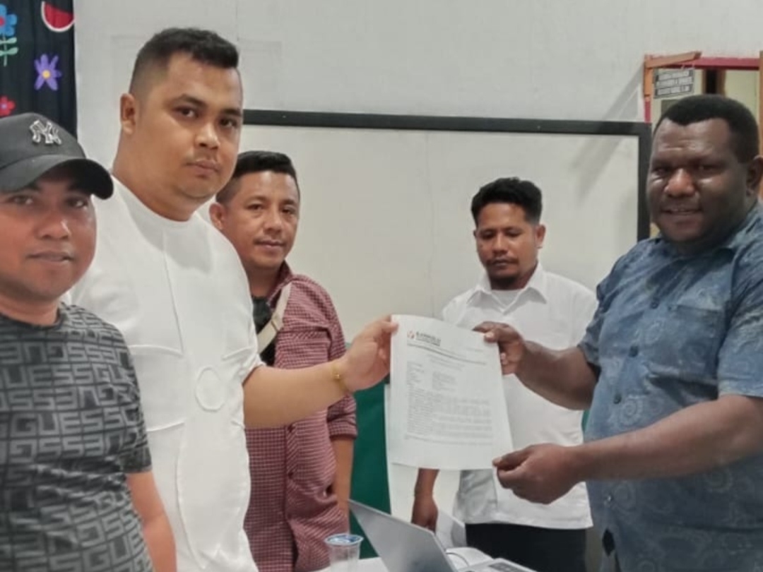 Sekretaris PAN Kaimana Lapor ke Bawaslu Soal Dugaan Pemalsuan Tanda Tangan Rekomendasi