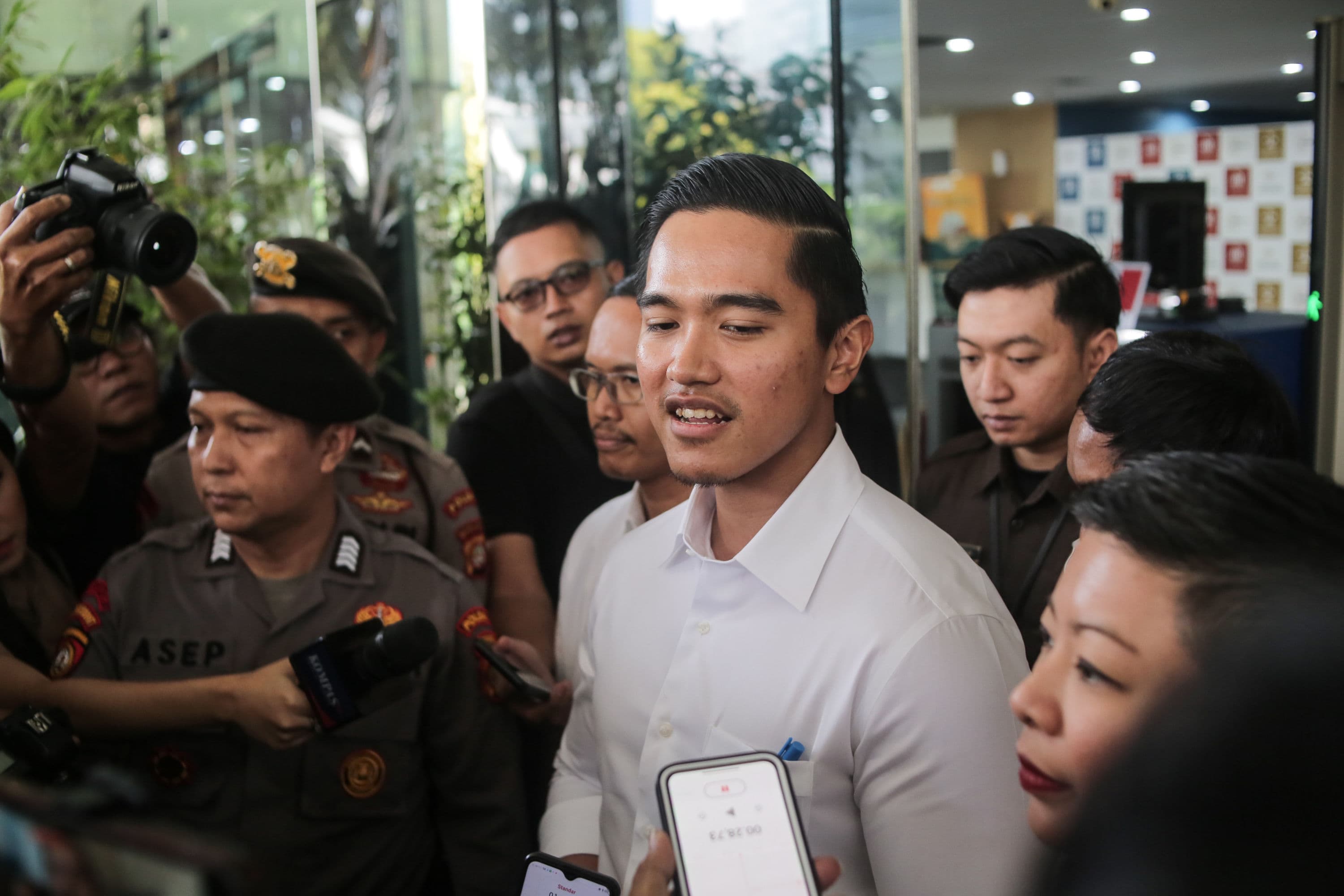 Kaesang Pangarep Sambangi KPK untuk Klarifikasi