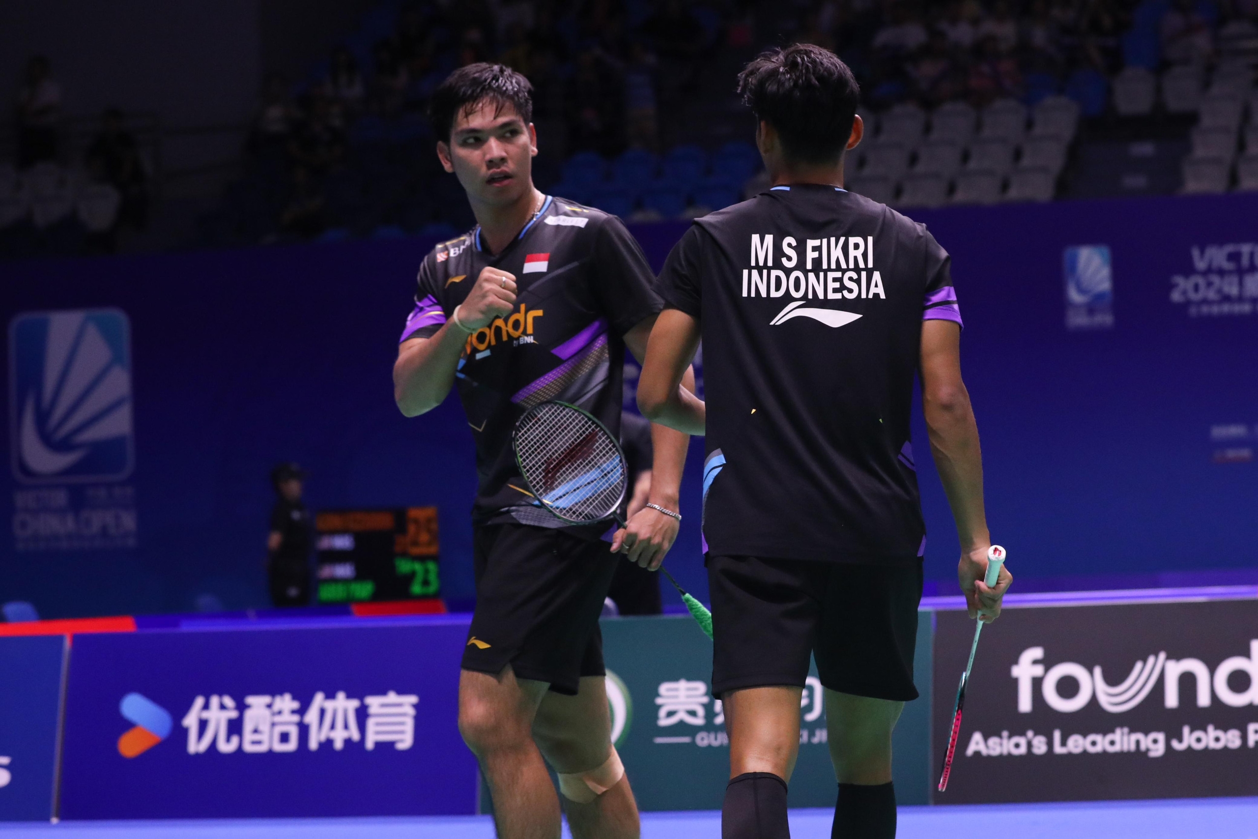 China Terbuka: Fikri/Daniel Kalahkan Unggulan Pertama, Belum Ada Wakil Indonesia yang Tersingkir