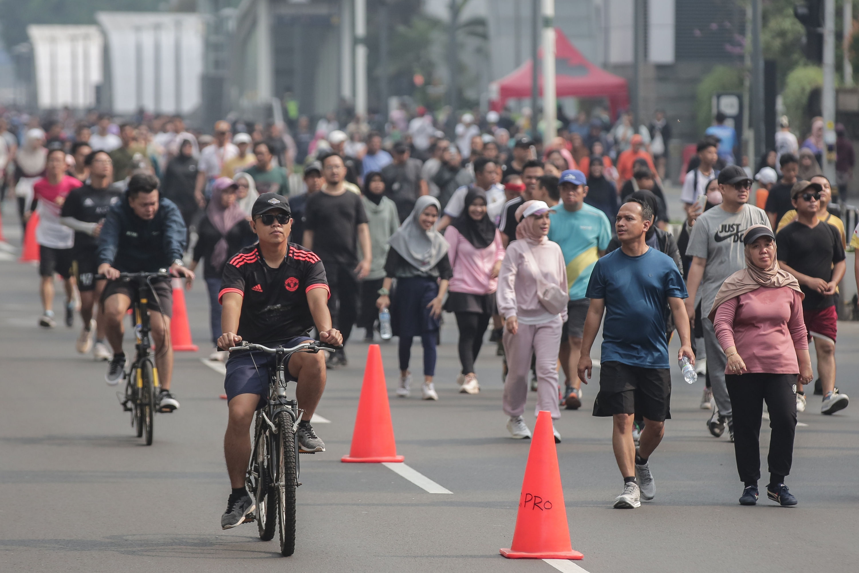 Ada Jakarta Running Fest dan Pelantikan Presiden, CFD Ditiadakan Selama Dua Pekan