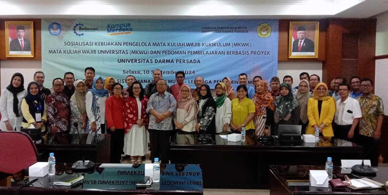 Sosialisasi Kebijakan Pembelajaran Berbasis Proyek di Universitas Darma Persada: Mewujudkan Visi Pendidikan Nasional