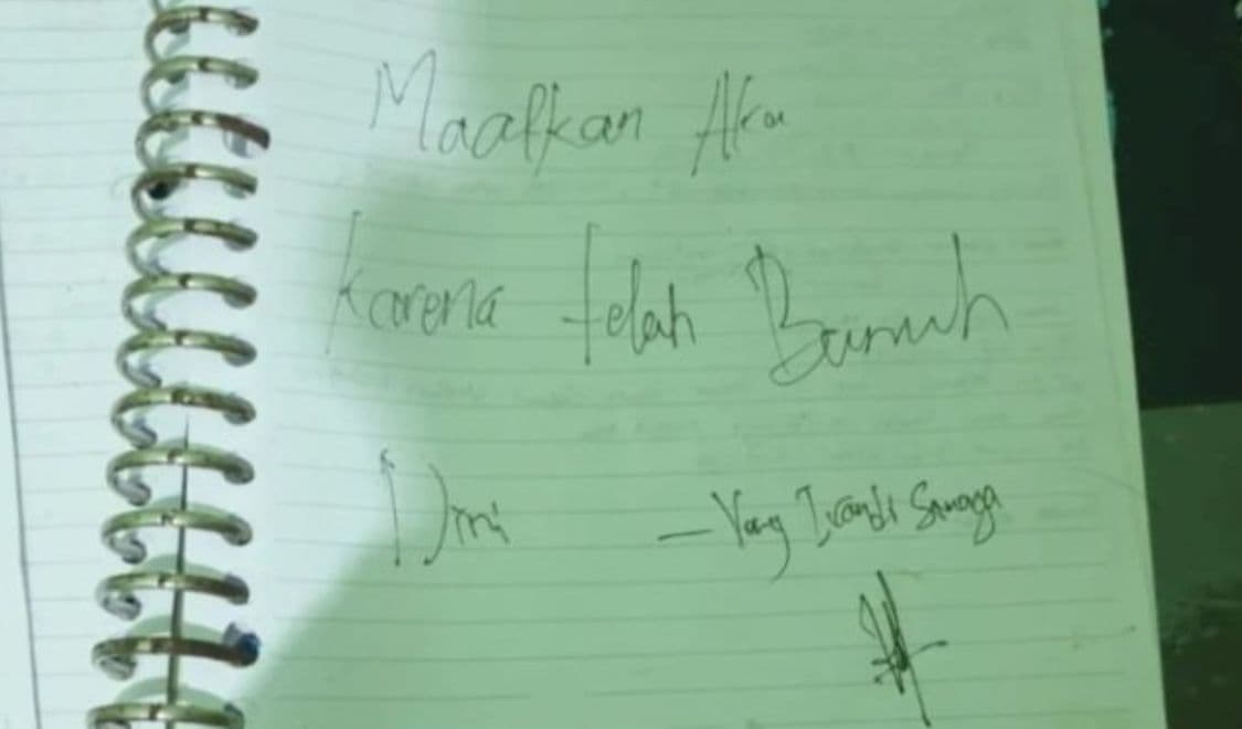 VIRAL Isi Surat Mahasiswa Unnes Usai Ditemukan Tewas Gantung Diri: Tak Perlu Ada Tangisan Karena Aku Produk Gagal...