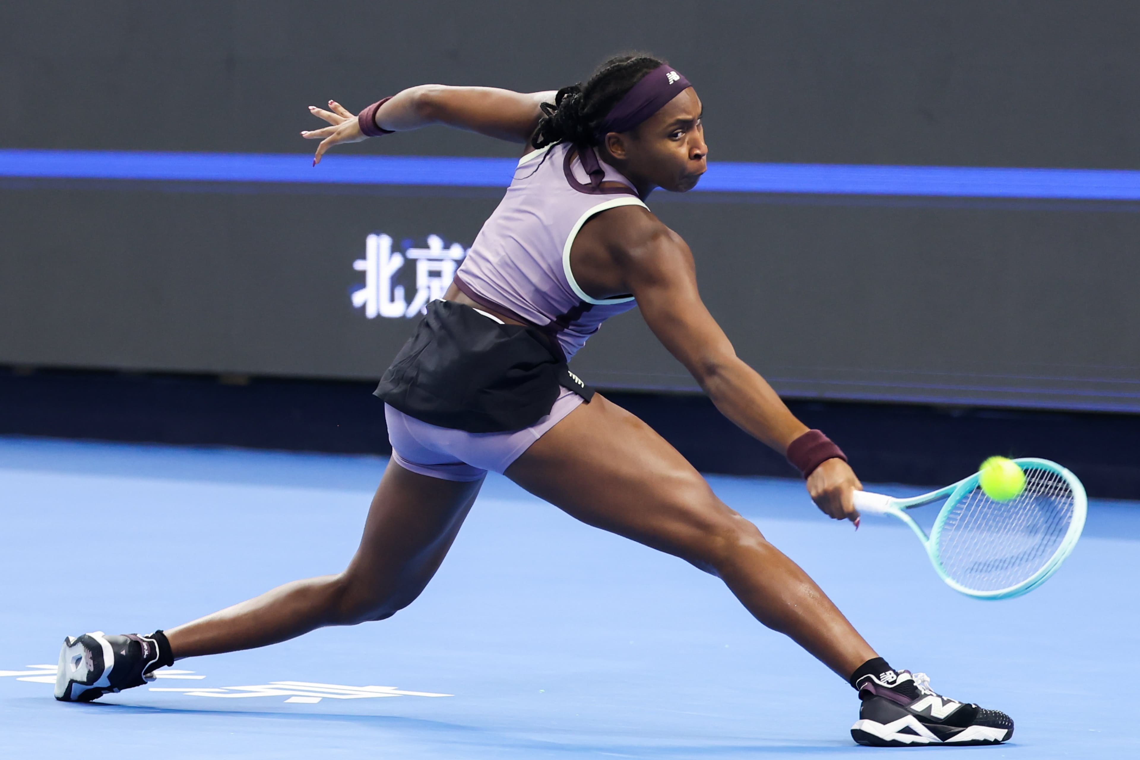 China Terbuka: Kalahkan Muchova, Coco Gauff Jadi Petenis Putri AS Kedua Juara di Beijing