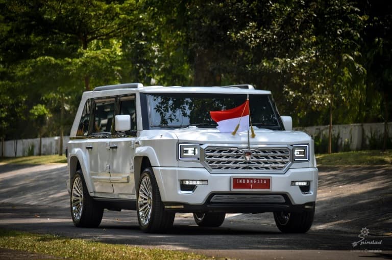 Mengenal MV3 Garuda Limousine yang Dinaiki Prabowo Subianto Setelah Pelantikan Presiden