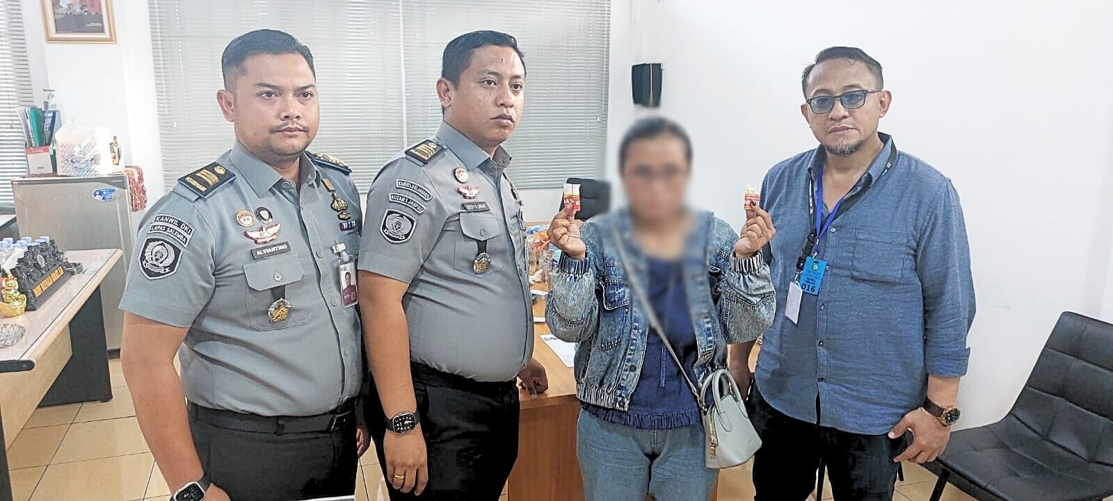 Wanita Ditangkap Usai Sembunyikan Sabu di Alat Vitalnya Saat Jenguk Suami di Lapas Salemba