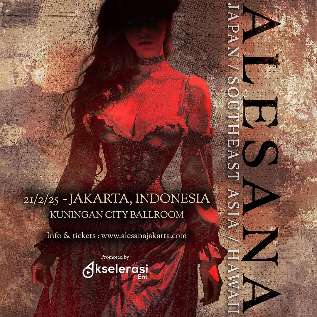 Jadwal Penjualan dan Harga Tiket Konser Alesana di Jakarta