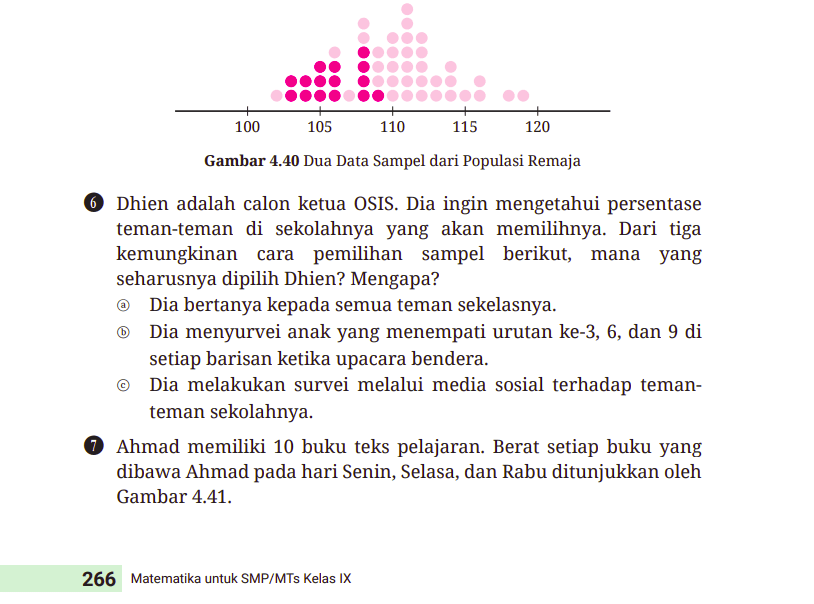 Kunci Jawaban Matematika Kelas 9 Halaman 266 Kurikulum Merdeka