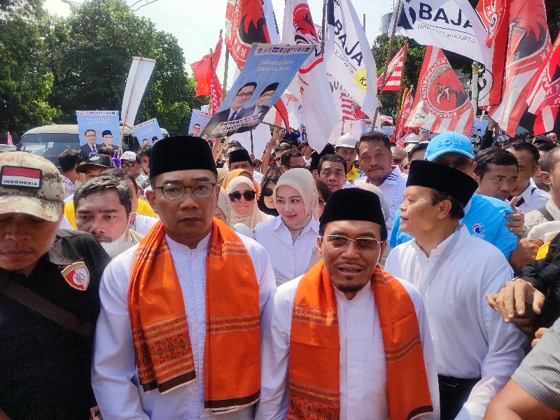 Dapat Dukungan Ratusan Pendeta Partai Damai Kasih Bangsa, Ridwan Kamil-Suswono Komitmen Jaga Keberagaman Umat di Jakarta