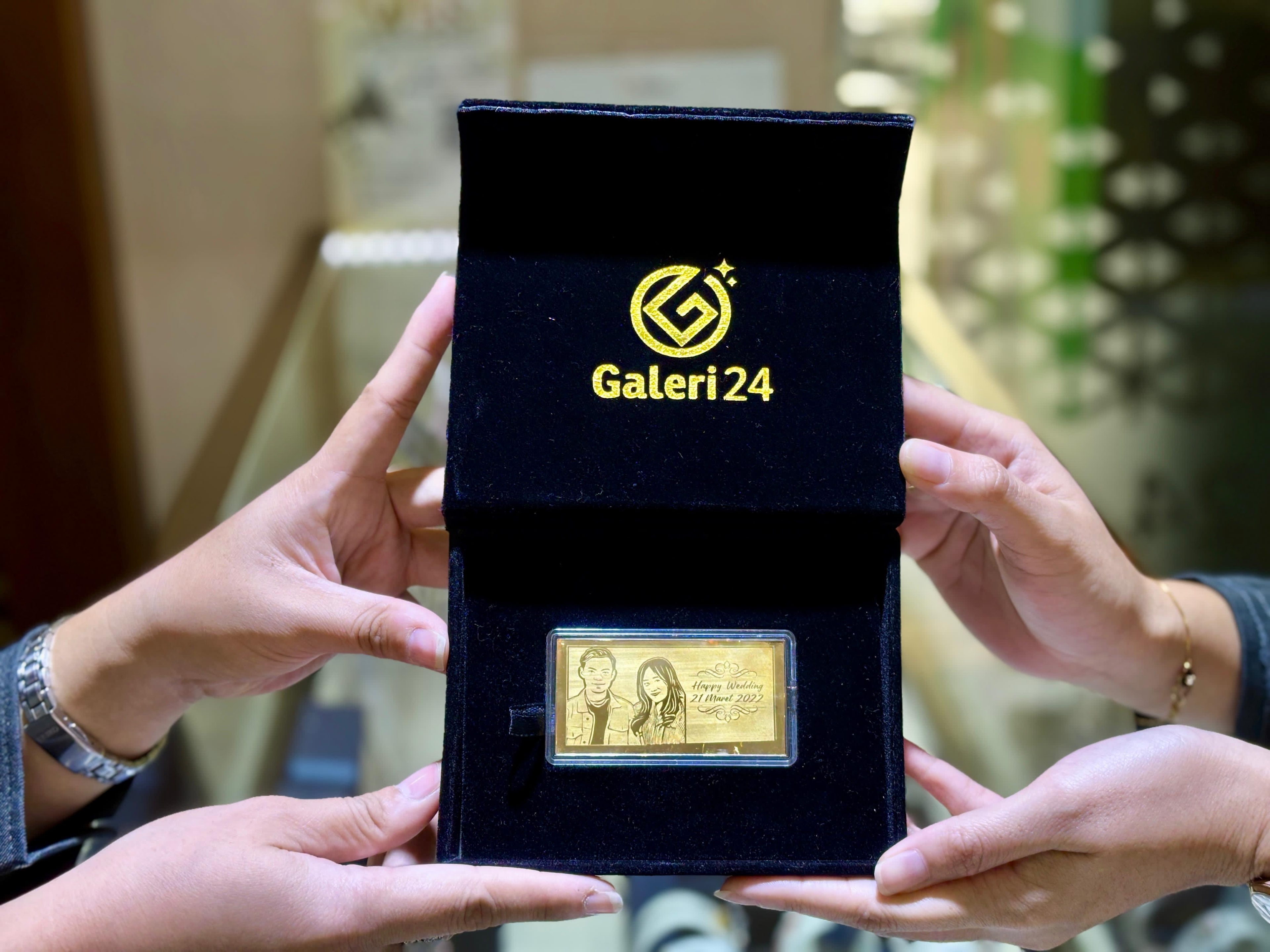 Galeri 24 Pegadaian Layani Perhiasan Sesuai Desain Pelanggan