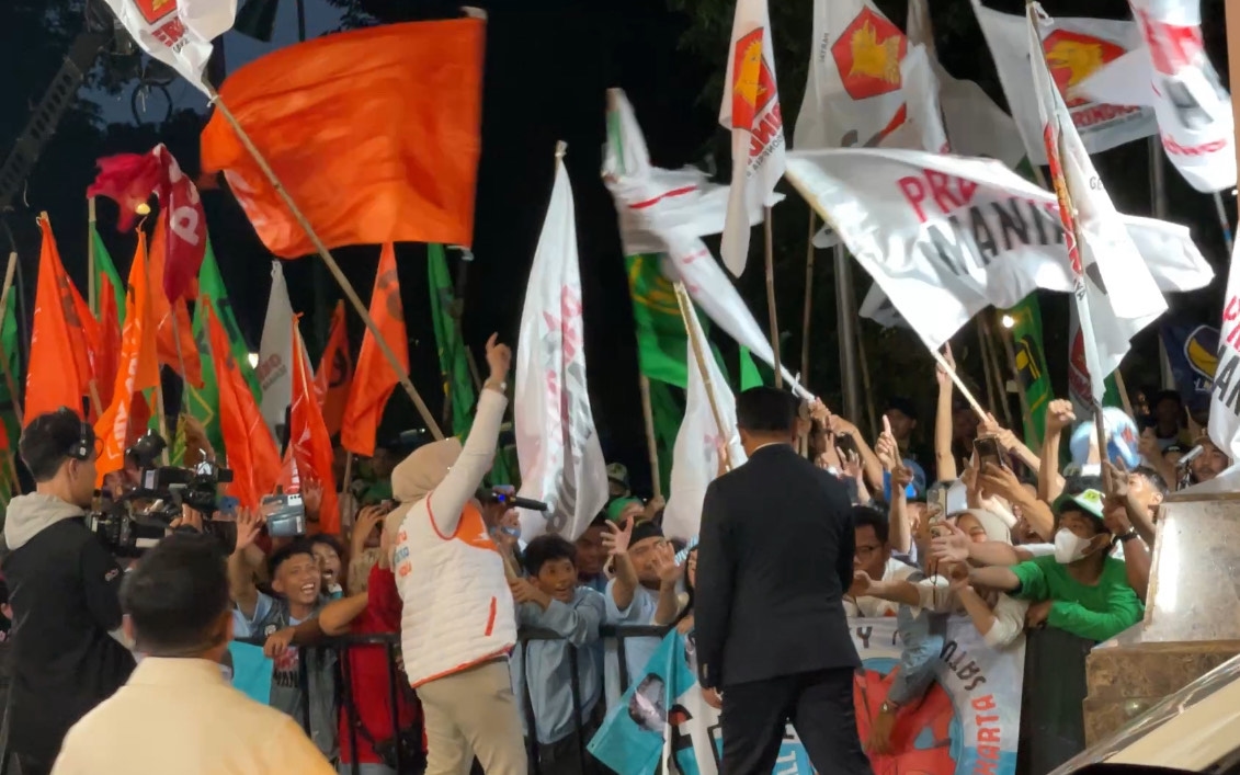 Semarak Dukungan RIDO: Ratusan Pendukung Padati Debat Pilkada Jakarta 2024