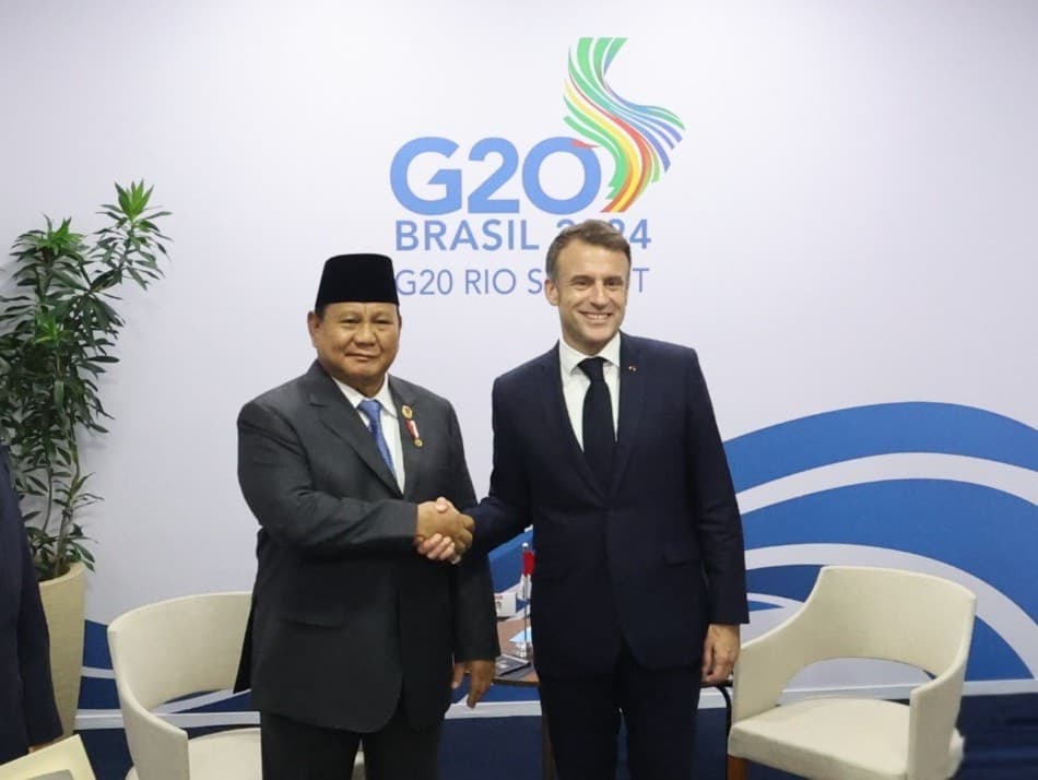 Hadapi Tekanan Dagang AS, Prabowo dan Macron Sepakat Perkuat Kerja Sama Strategis