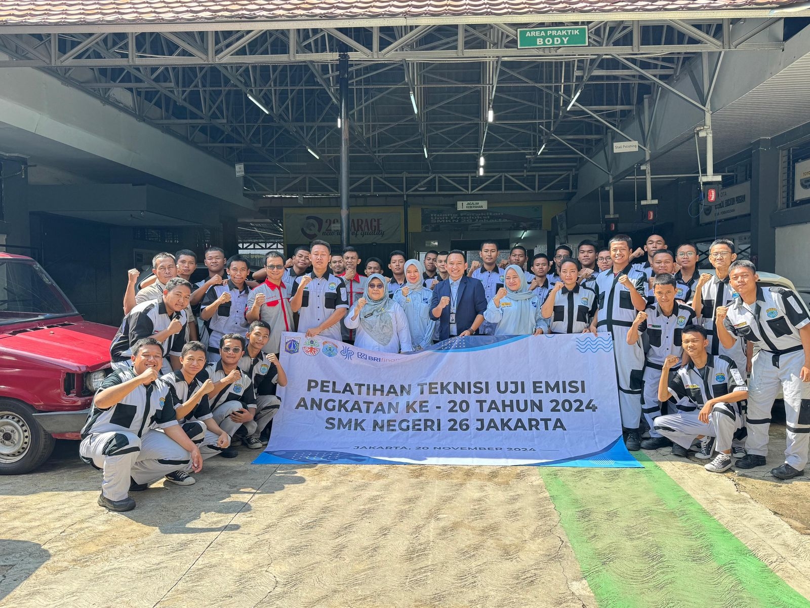 BRI Finance Gandeng Dinas Lingkungan Hidup DKI Jakarta Gelar Pelatihan Teknisi Uji Emisi