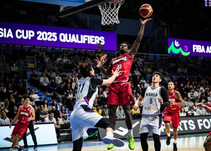 Kalah dari Korea, Langkah Timnas Basket Putra di Piala Asia FIBA 2025 Semakin Berat