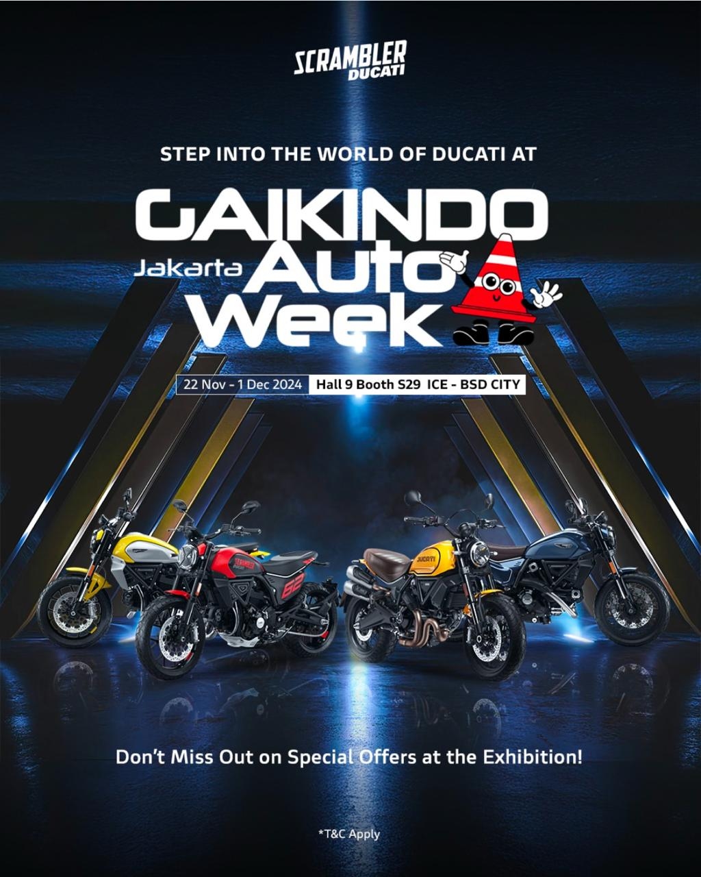 Ducati Bisa Diboyong hanya Rp150 Juta di MUF GJAW 2024