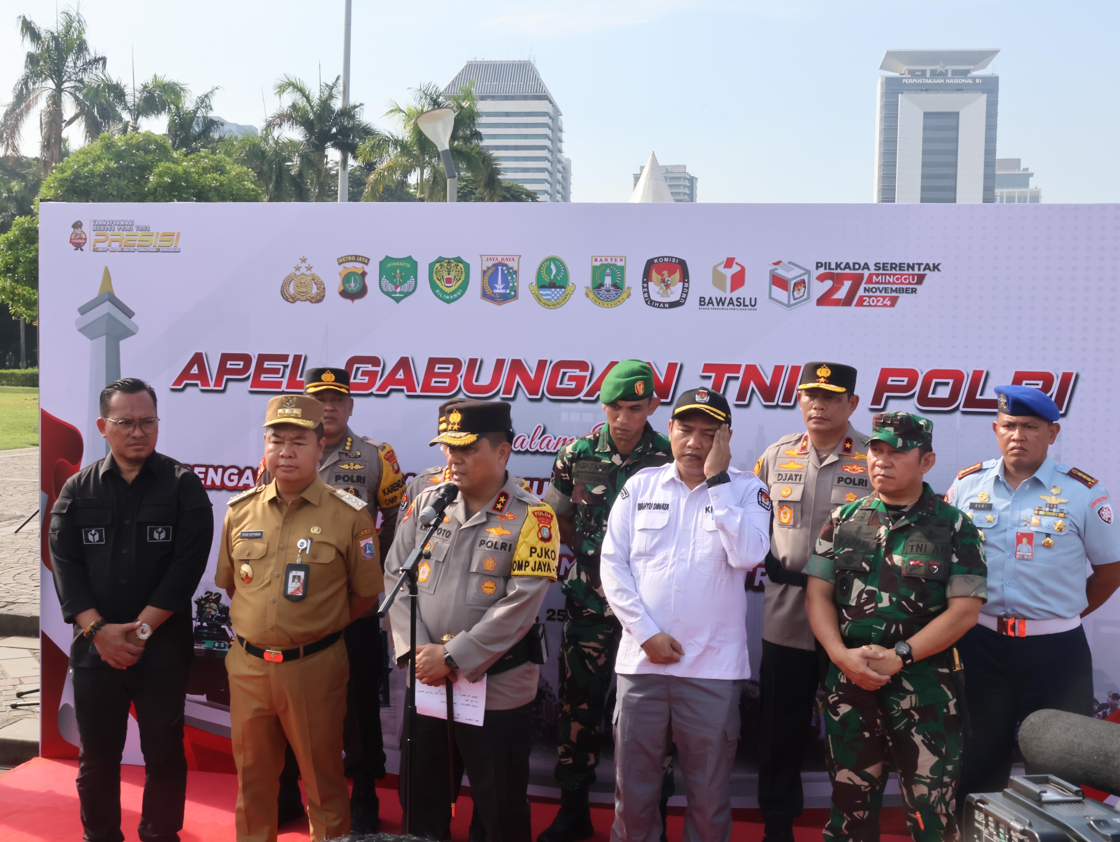 Polda Metro Jaya Catat Ada 6 TPS Sangat Rawan Saat Pilkada Jakarta, Paling Banyak di Jaktim