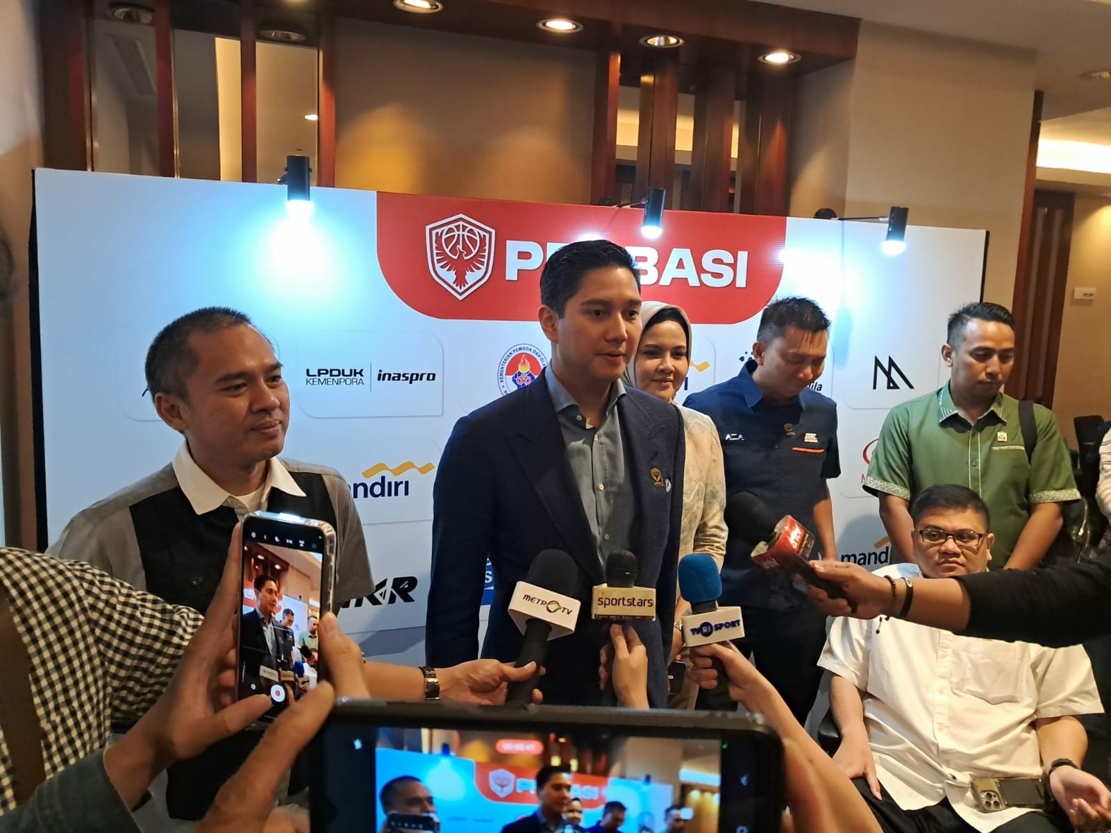 Ada Azrul Ananda, Ini Struktur Lengkap Kepengurusan PP Perbasi yang Baru