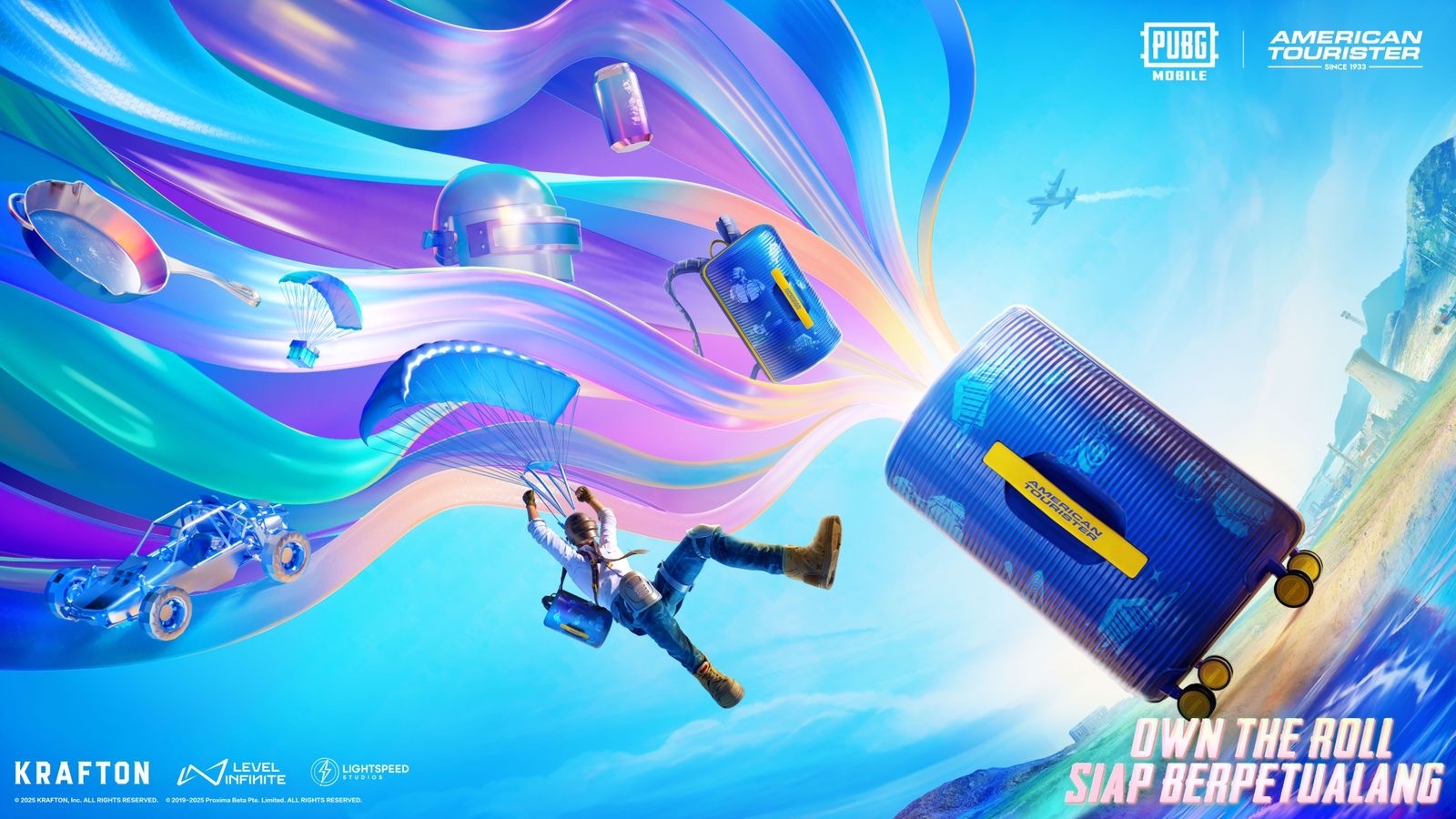 PUBG Mobile Umumkan Kolaborasi Eksklusif dengan American Tourister