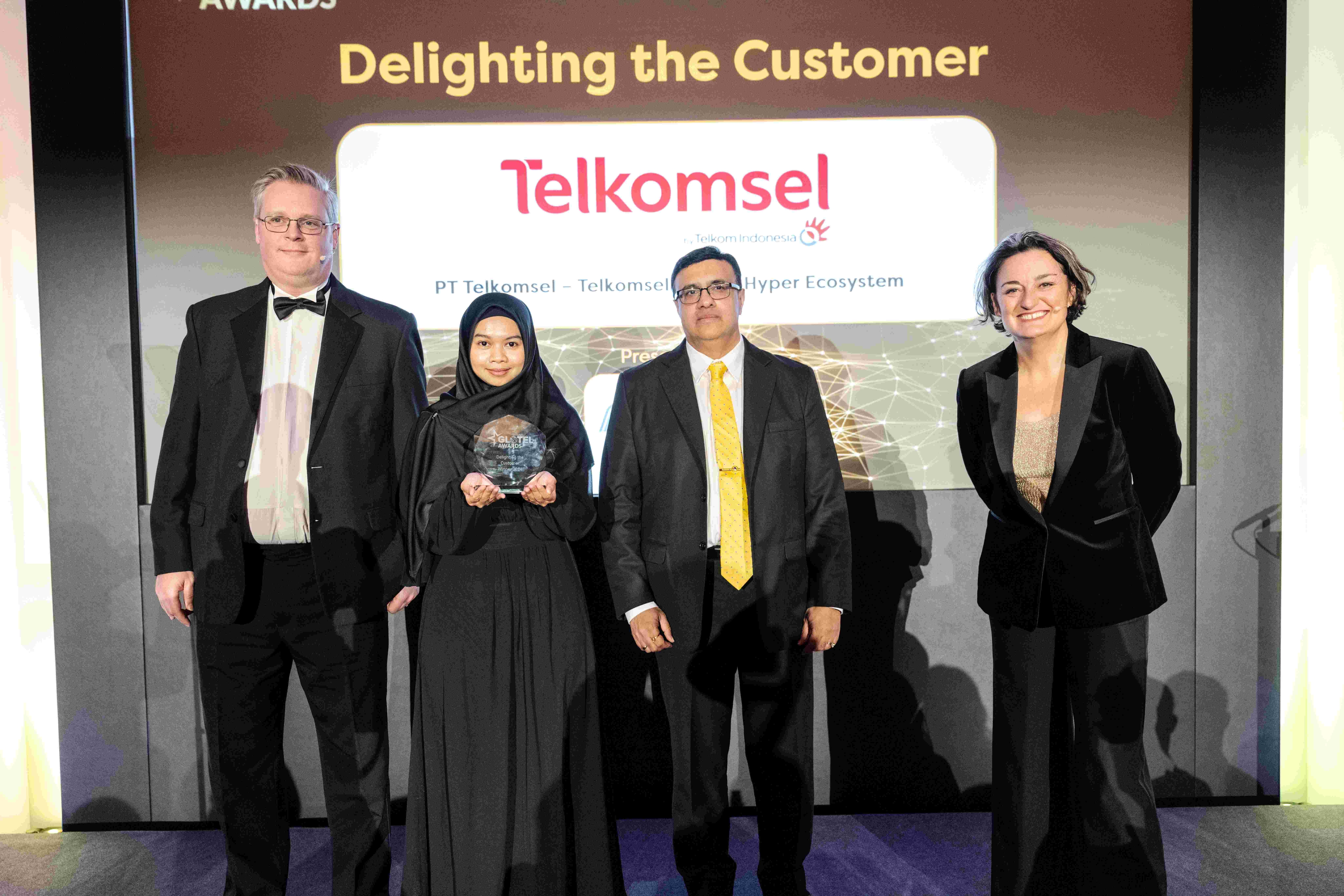 Telkomsel Raih Penghargaan Internasional Global Telecom Awards 2024, Sajikan Pelanggan Digital Hyper AI Ecosystem di MyTelkomsel