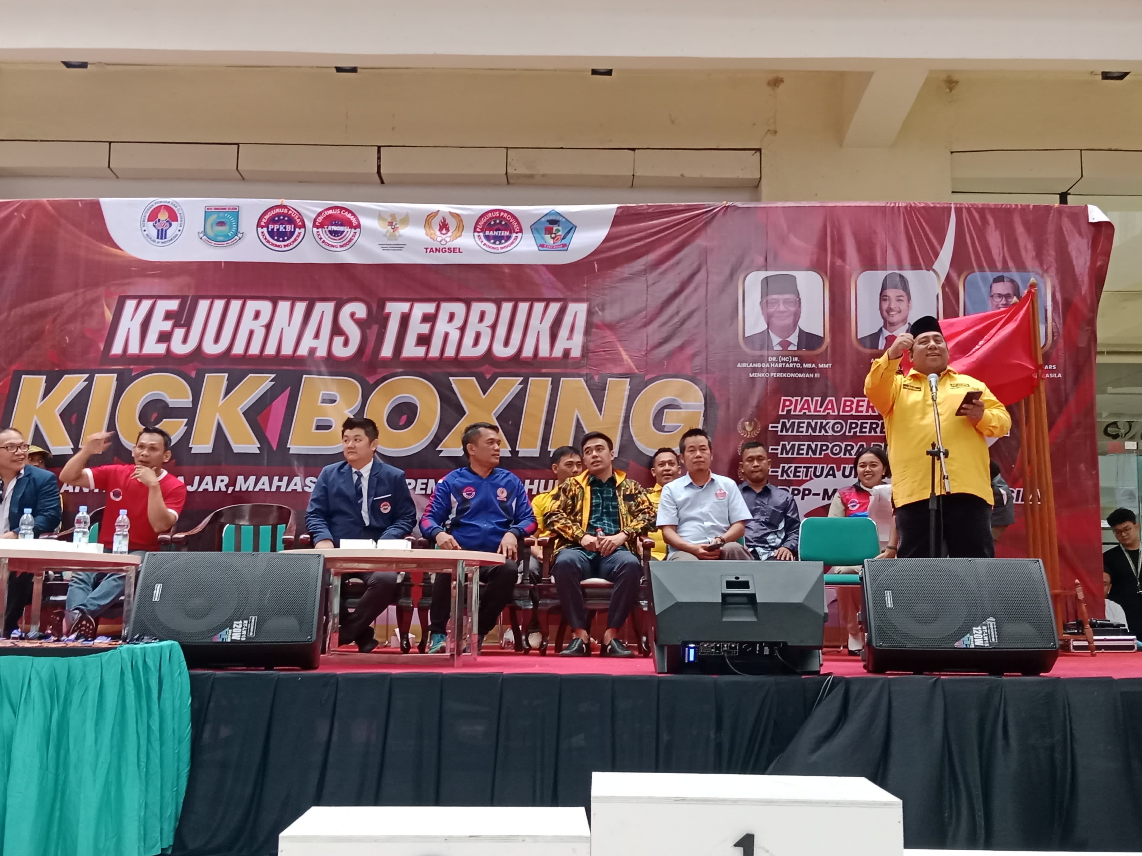 Said Aldi Al Idrus Resmi Menutup Kejurnas Kickboxing Pelajar dan Mahasiswa 2024