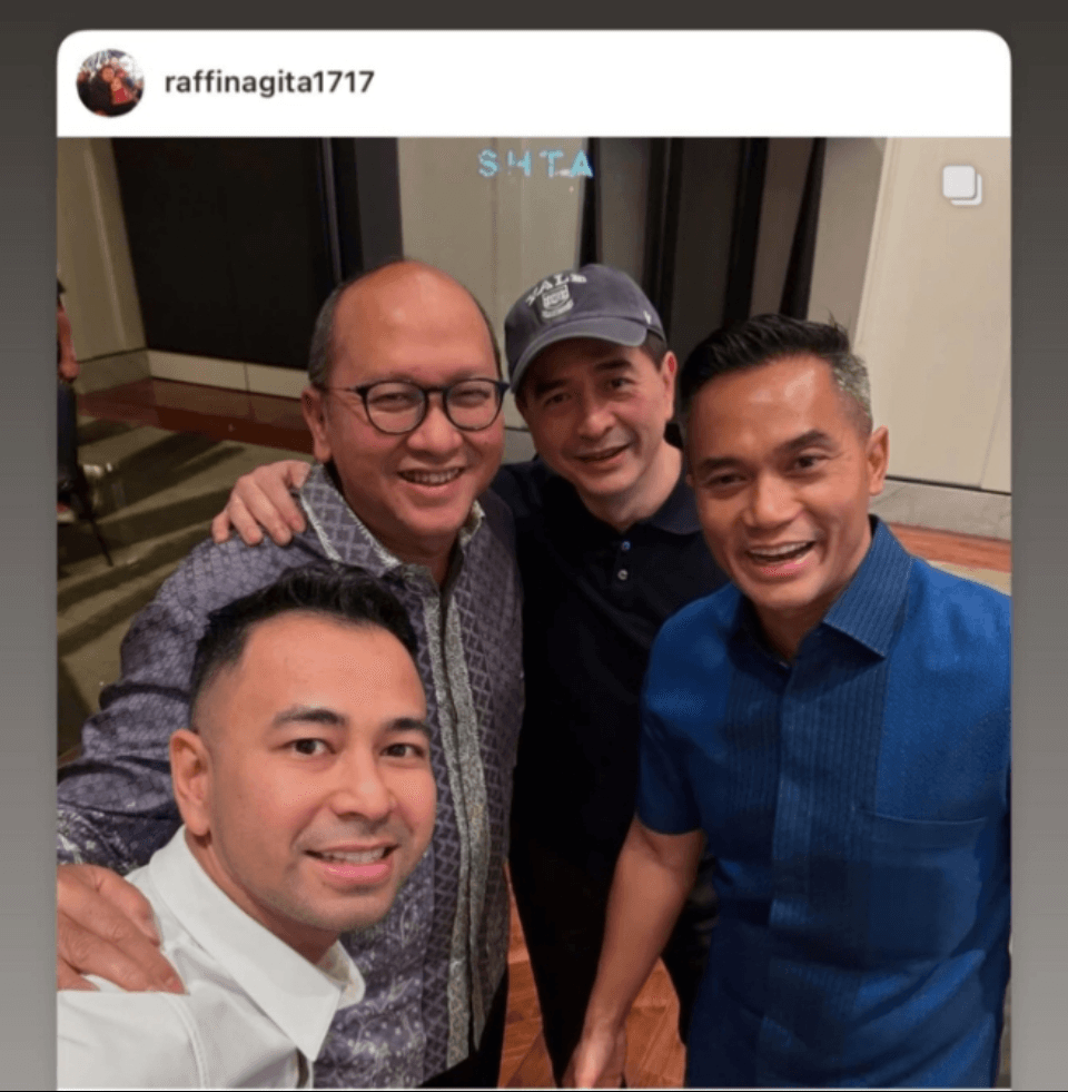 Beredar Foto Arsjad Rasjid dengan Raffi Ahmad, Kenapa Lagi Kadin?