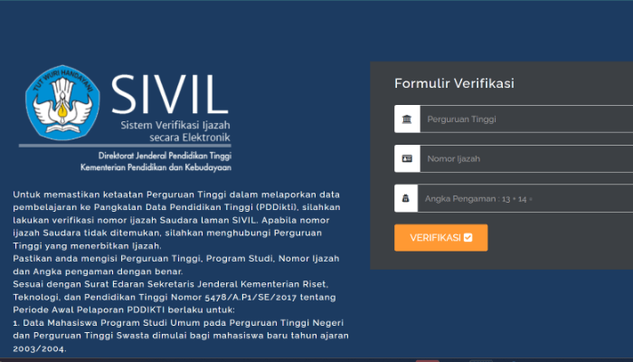 Cara Cek Ijazah Online Untuk Semua Tingkatan Pendidikan, Cepat dan Anti Ribet Tinggal Klik Link Berikut!