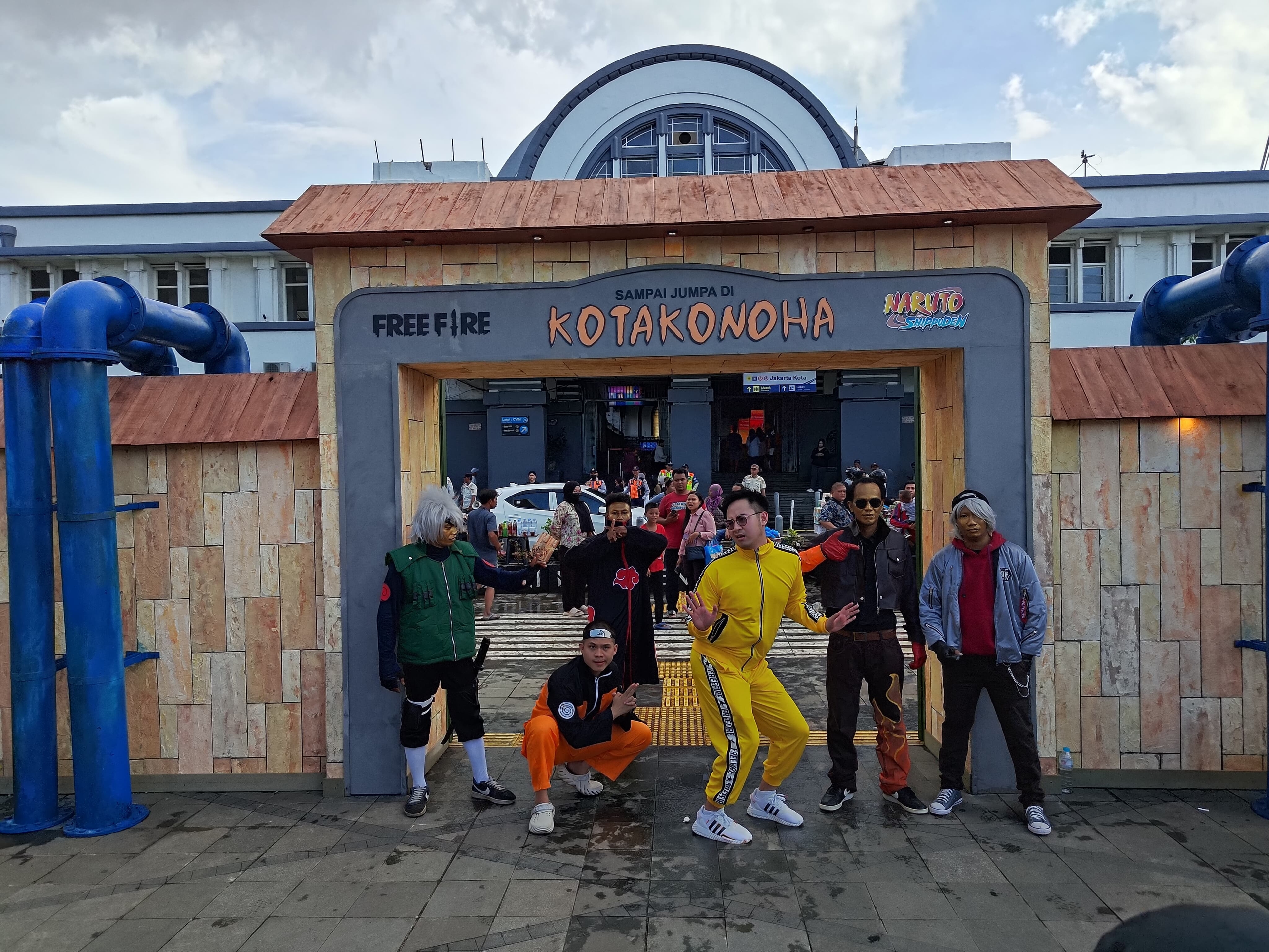 Free Fire x Naruto Bawa Gerbang Konoha ke Kota Tua dan Kyubi di Mal Kokas