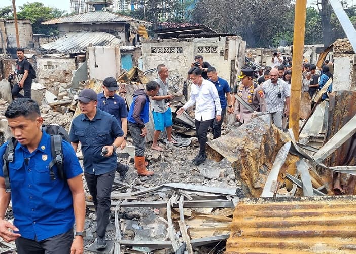 Wapres Minta Pemda Gerak Cepat Tangani Korban Kebakaran Kemayoran Gempol