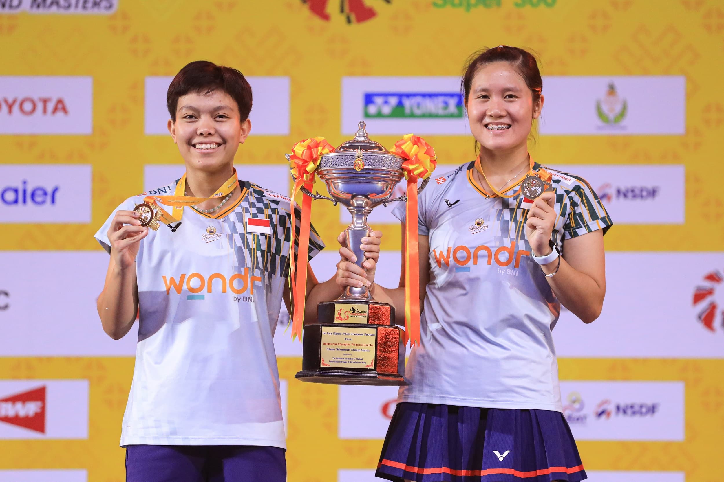 Thailand Masters: Lanny/Fadia Juara, Indonesia Akhirnya 'Pecah Telur'
